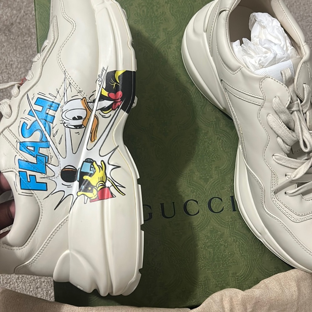 Authentic Gucci x Disney Flash Rhyton M9.5